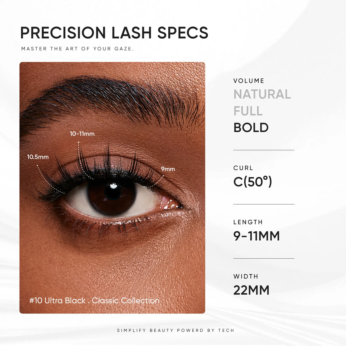 NO.10 Ultra Black Soft Magnetic Eyelashes