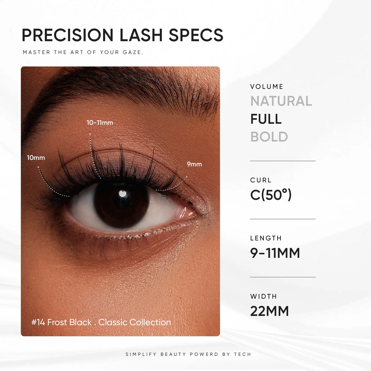 NO.14 Frost Black Soft Magnetic Eyelashes