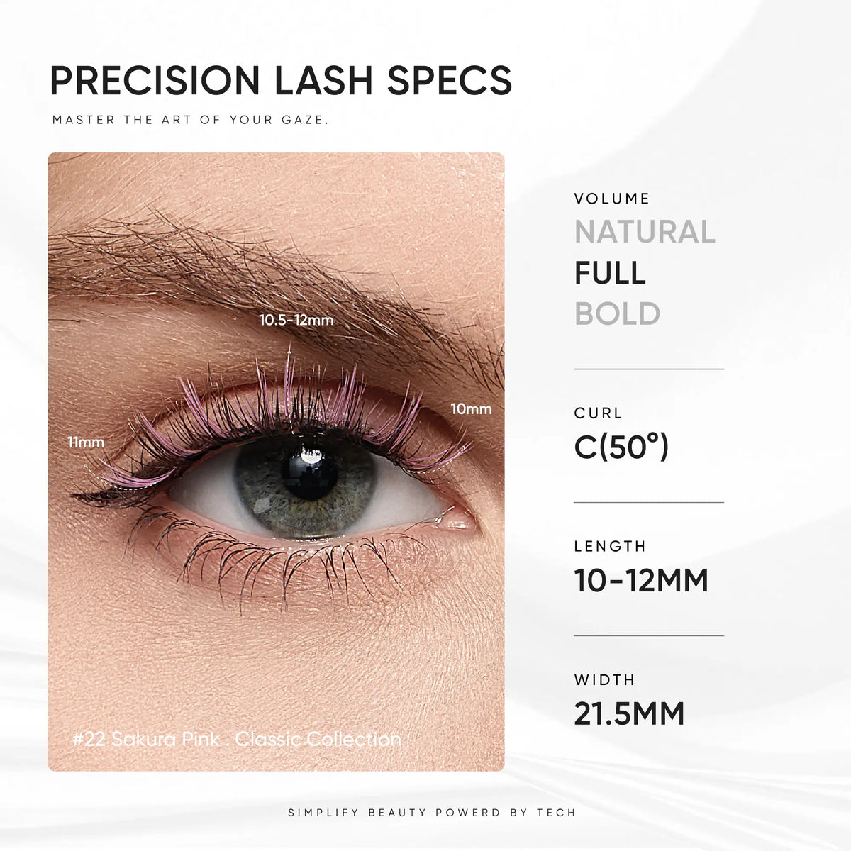 NO.22 Sakura Pink Soft Magnetic Eyelashes