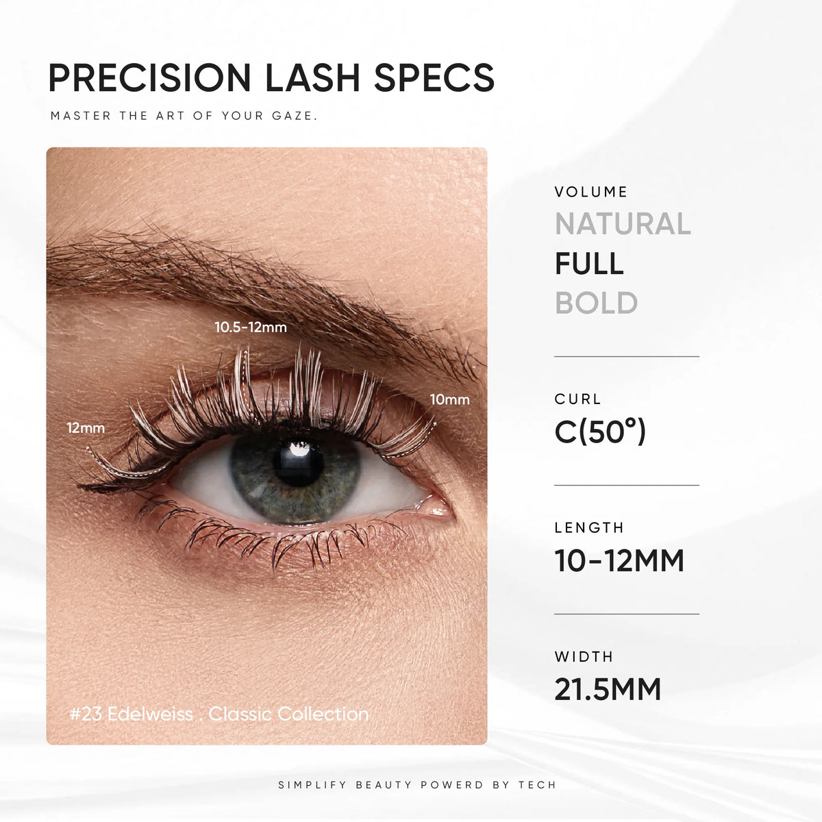 NO.23 Edelweiss Soft Magnetic Eyelashes