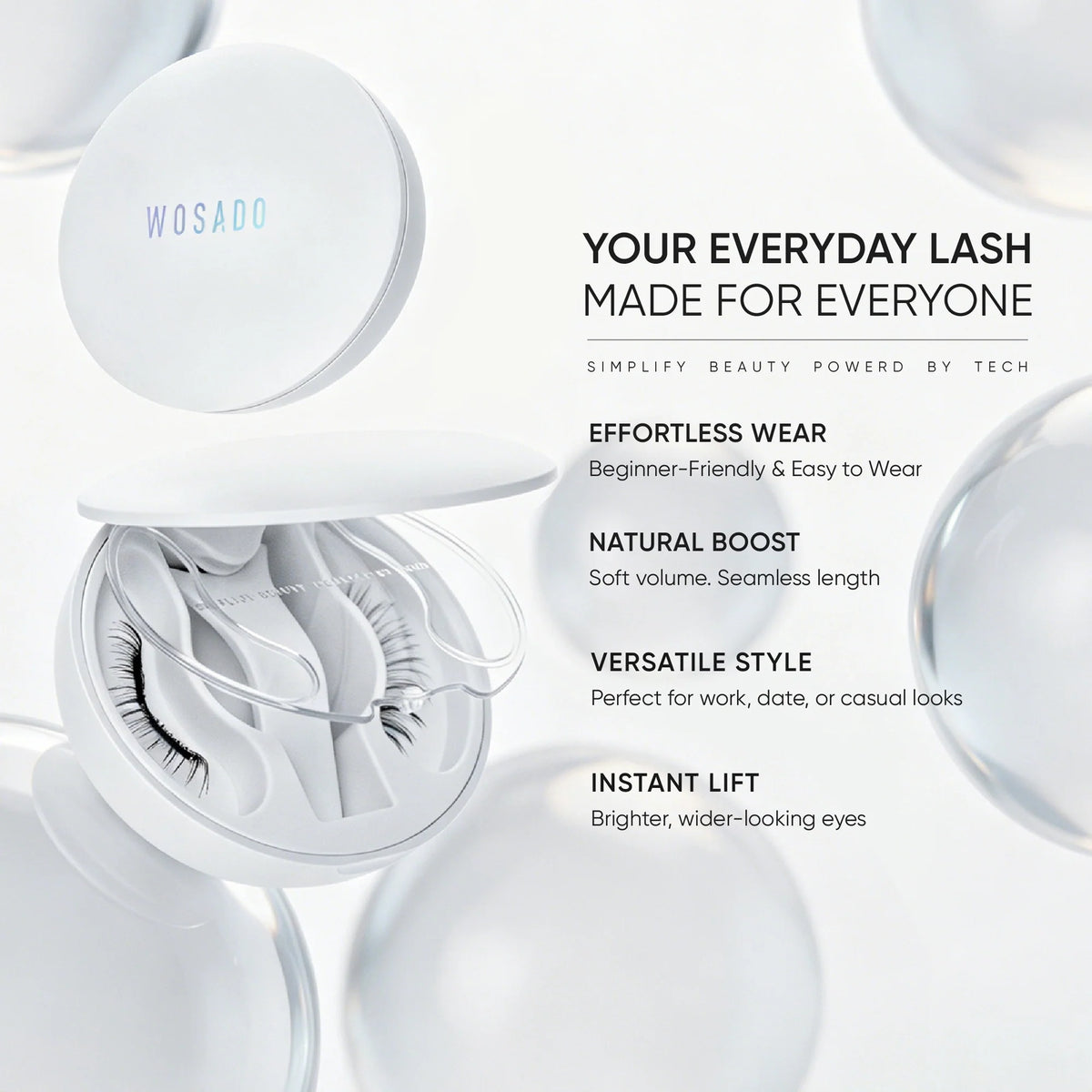 Aura Black – Soft Glow Lashes